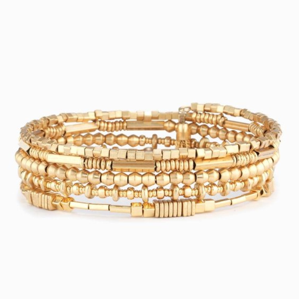 Gold Celine Wrap Bracelet